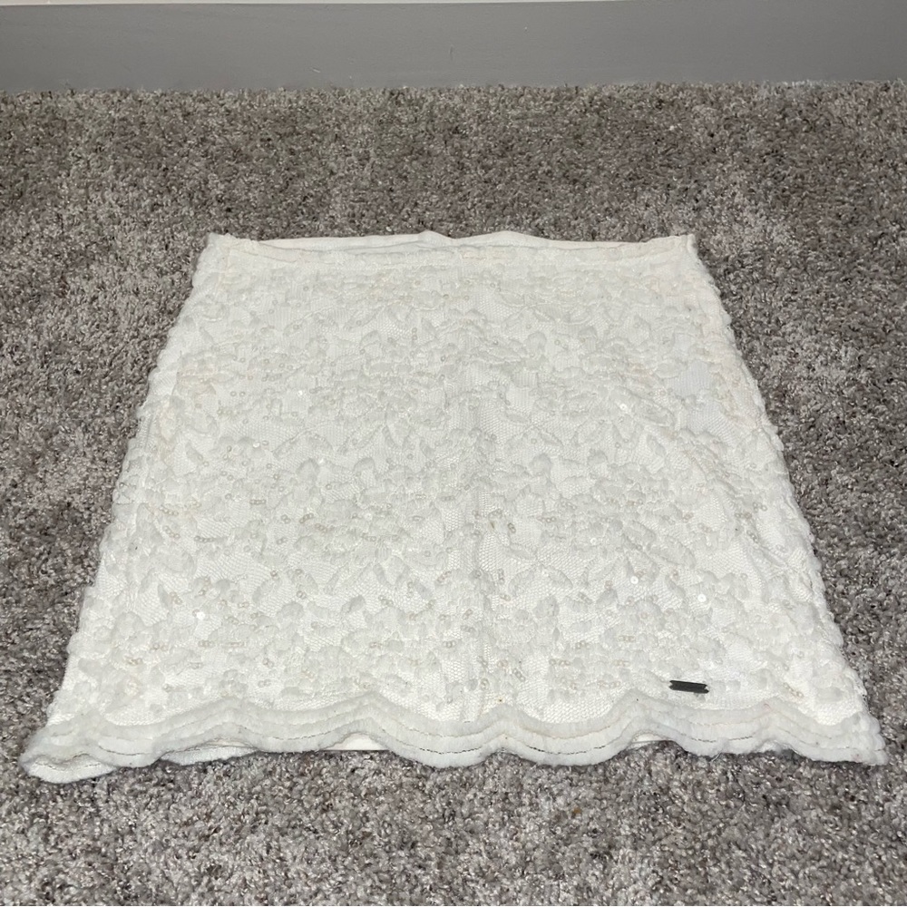 Abercrombie White Skirt